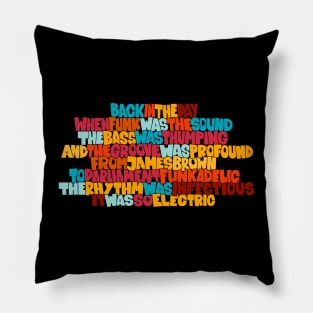 Get Your Groove On with Funky Graffiti Pillow