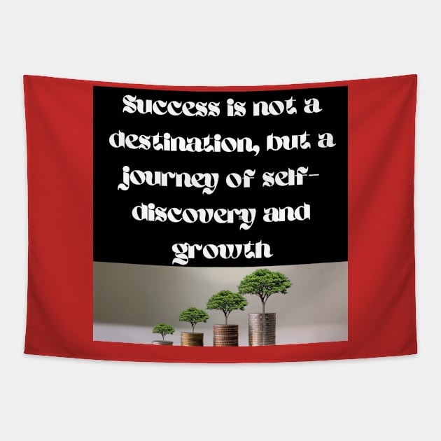 success is nota destination Tapestry by Abstract Gallery