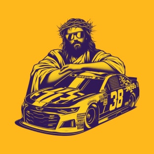 Nascar Jesus T-Shirt