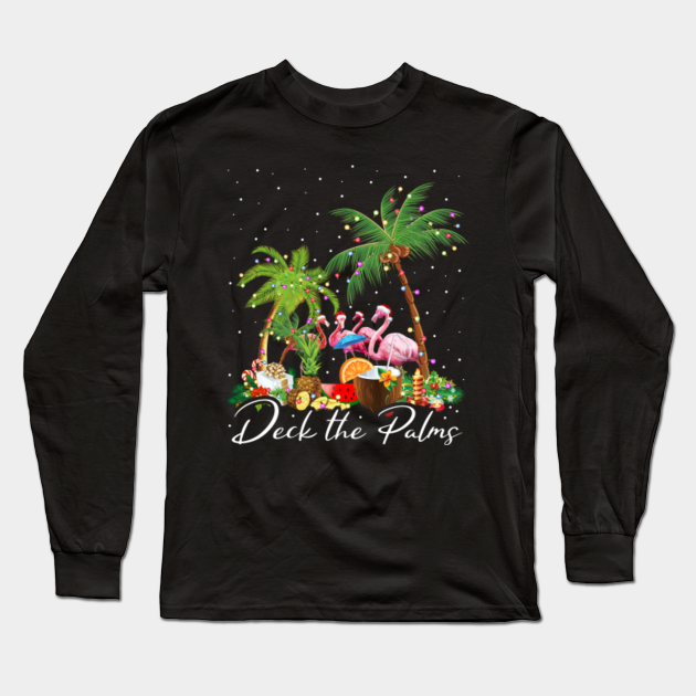 christmas palm tree shirt