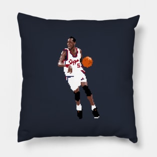 Danny Manning Clippers Pixel Dribble Pillow