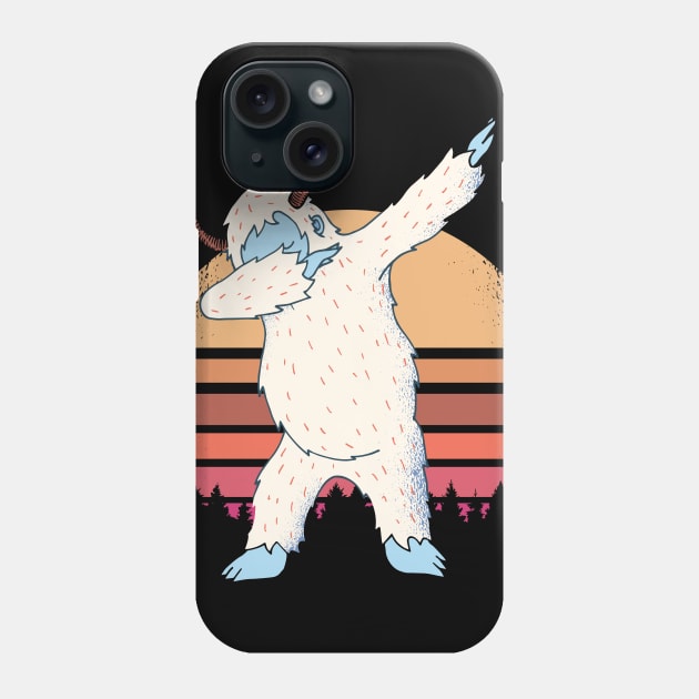 Dabin' Yeti Phone Case by rjzinger