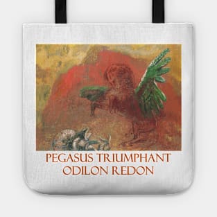 Pegasus Triumphant by Odilon Redon Tote