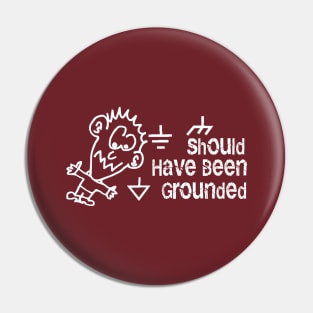 Electronics Should Have Been Grounded Pin