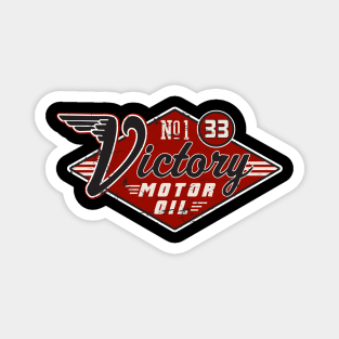 Victory Motor Oil Magnet