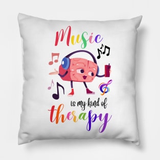 Global Aphasia Awareness for Elderly's Love - Music is My Kind of Therapy Pillow