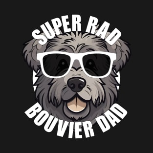 Bouvier des Flandres Dog Dad Funny Men's Father's Day T-Shirt