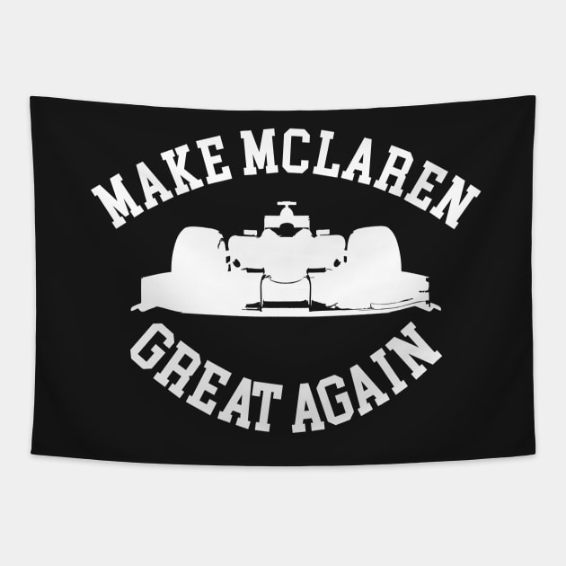 make mclaren great again Tapestry by superkwetiau