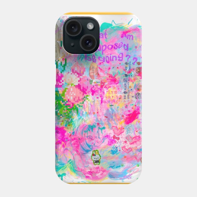 feeling lost Phone Case by gummygunk