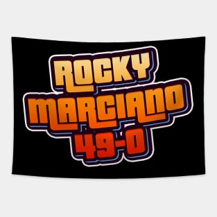 Rocky Marciano 49-0 Tapestry