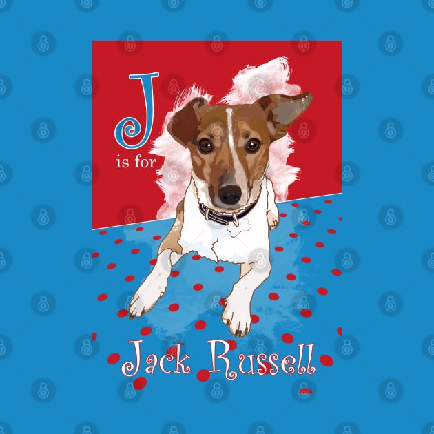 J is for Jack Russell by Ludwig Wagner