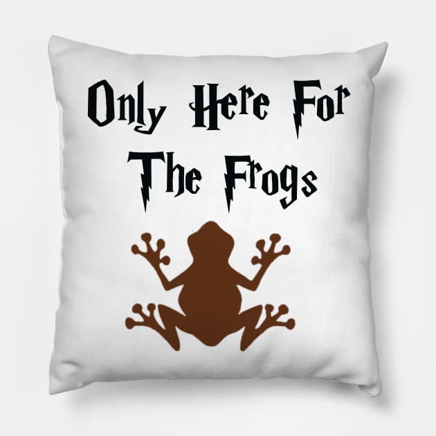 Chocolate frog Pillow by RayRaysX2