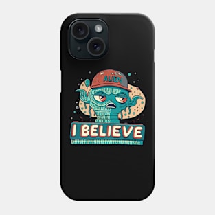 I Believe Sci-Fi Conspiracy Shirt Phone Case