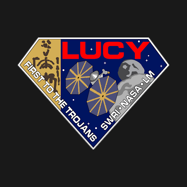 Lucy Mission Logo by Spacestuffplus