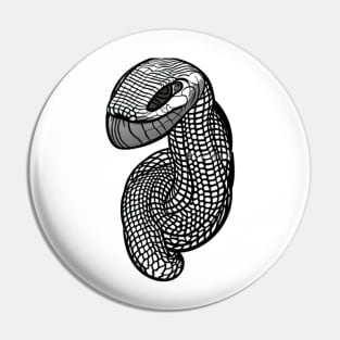 Black Mamba Portrait Pin