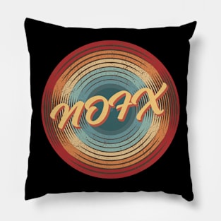 NOFX Vintage Circle Pillow