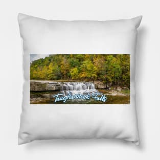 Taughannock Falls Tompkins County New York Pillow