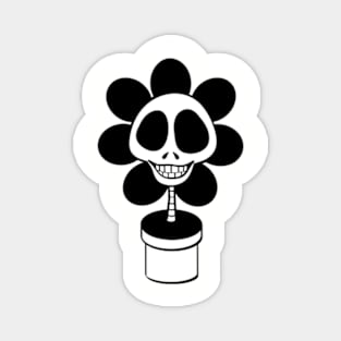 Death Flower Magnet