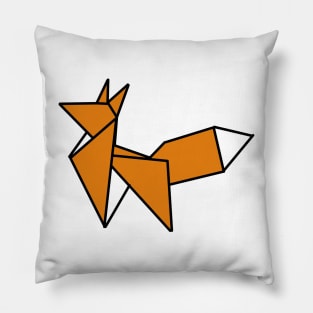 Origami Fox Pillow