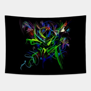 color- flash Tapestry