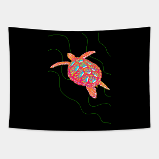 Hawksbill turtle (Eretmochelys imbricata) v2 Tapestry