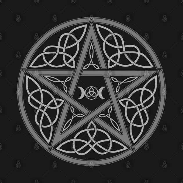 Celtic Pentacle by Wareham Spirals