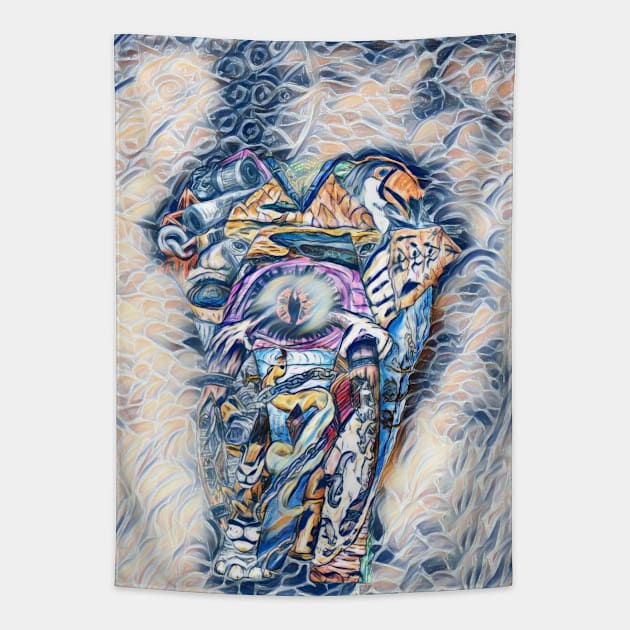 Elephant 15 Tapestry by Mr. Leon Artwork