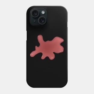 Red paint stain Phone Case