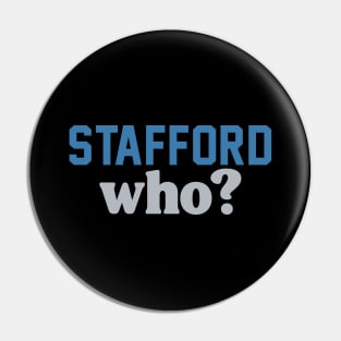 Stafford who? Pin