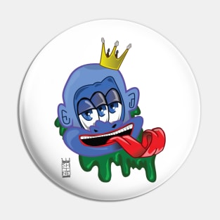 3 Eyed Jester Pin