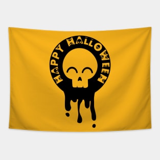 Cute Skull Halloween Design Tapestry