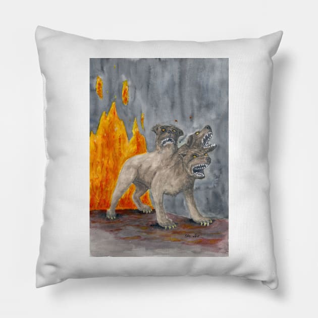 Kerberos Pillow by Kunst und Kreatives