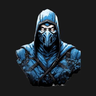 Sub Zero Mortal Kombat Design T-Shirt