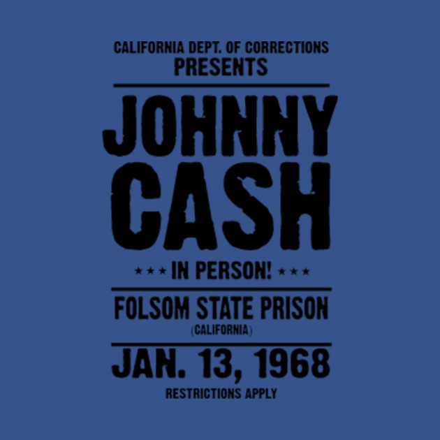 Discover johnny cash 1968 - Johhny Cash - T-Shirt