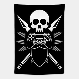 simple gaming emblem - gamer Tapestry