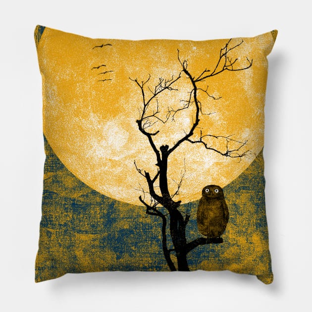 Nightwatcher Pillow by bulografik