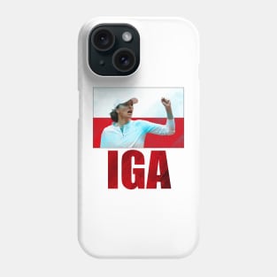 Iga Swiatek Tennis Player #1 US Open Polish Poland Female Tennis Women's Tennis Phone Case