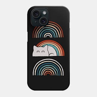 Rainbow kitty Phone Case