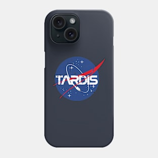 TARDIS NASA DISTRESSED VINTAGE LOGO Phone Case