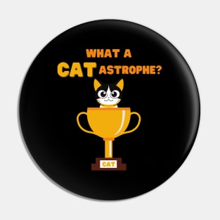 What a Catastrophe, Catastrophe, cat, cute, cats, funny, animal, kitty, kitten, pet, animals, pets, black cat, feline, kittens, meme, tabby, cool, kitties, Pin