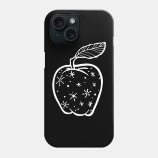 Fantastic Mr Fox - Apple with Stars - White Phone Case