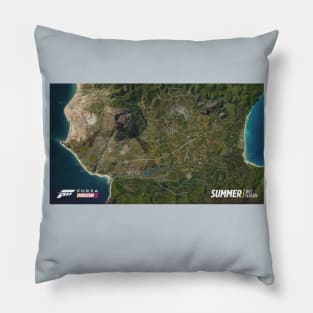 Forza Horizon 5 Map Pillow