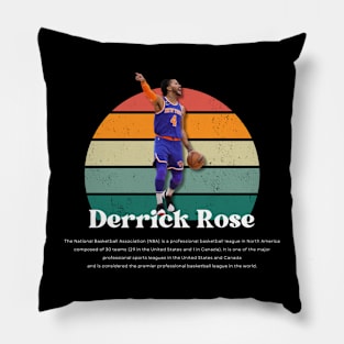 Derrick Rose Vintage V1 Pillow