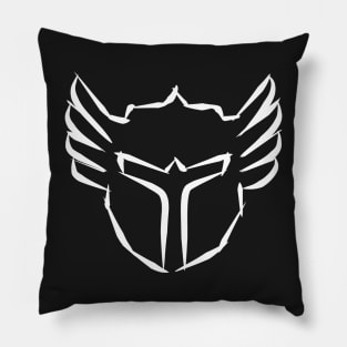 Warrior (white) Pillow