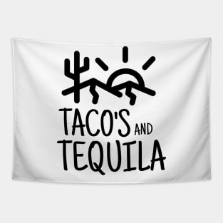 Taco's and Tequila Tapestry