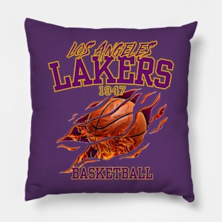lakers los angeles Pillow
