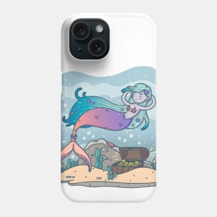 Lazy Mermaid Phone Case