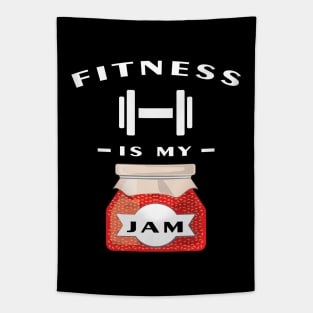 Fitness Is My Jam Tapestry