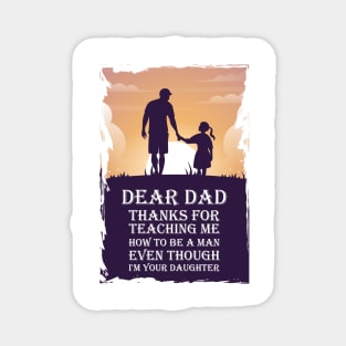 Fathers Day shirt gift all ages Magnet