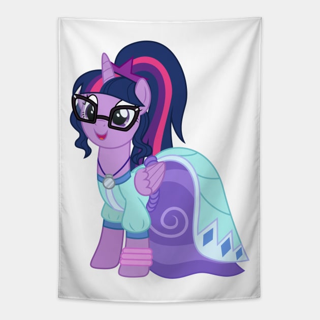 Movie Magic Twilight Sparkle Tapestry by CloudyGlow